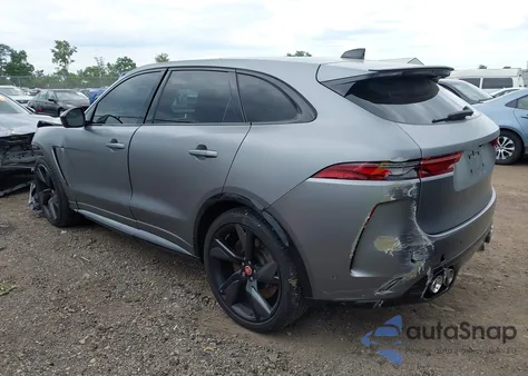 2022 Jaguar F-Pace Svr P550 Awd Automatic z USA, uszkodzony, nr VIN SADCZ2EE8NA693828